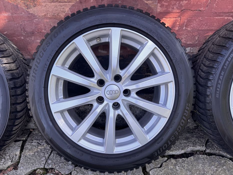Диски Audi R17 + резина зима Bridgestone Blizzak LM001 225/55 R17