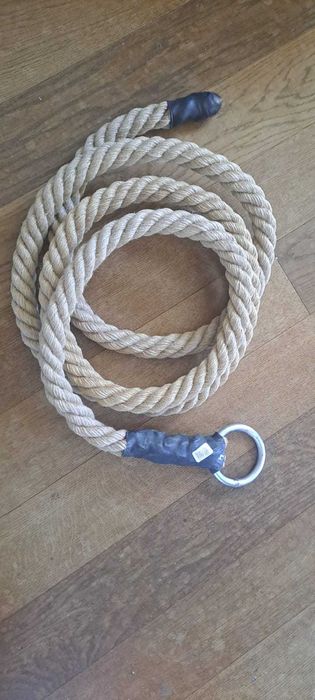 Lina do wspinania jutowa 4 m