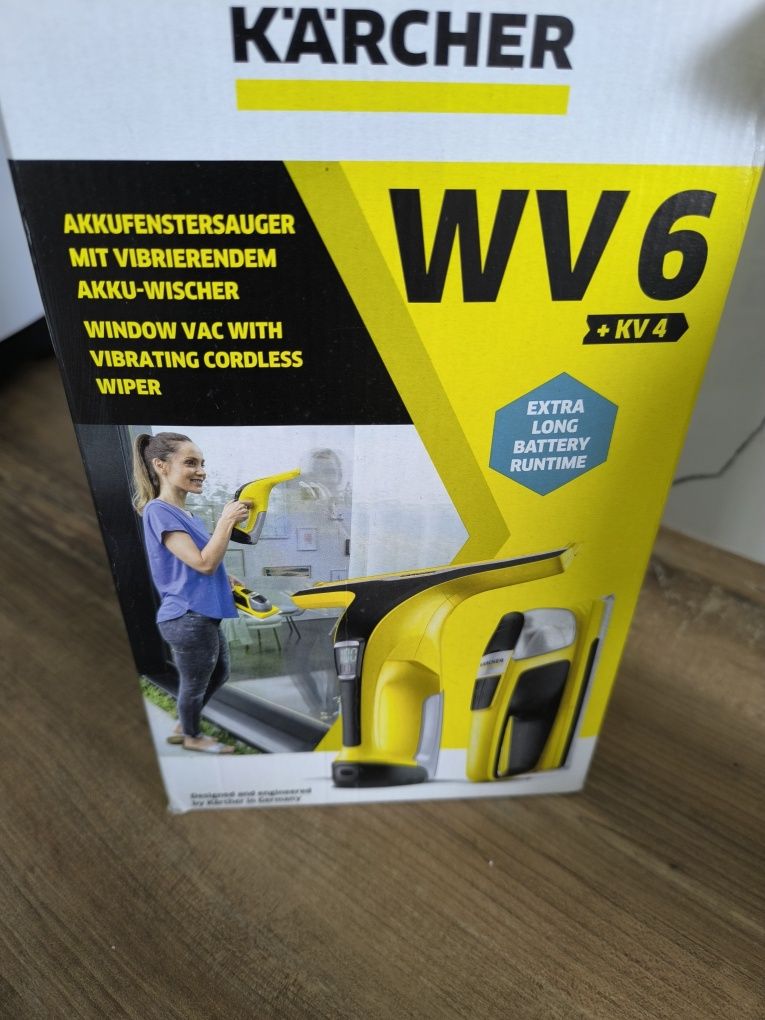 Myjka Karcher WV 6, cały komplet, stan idealny!