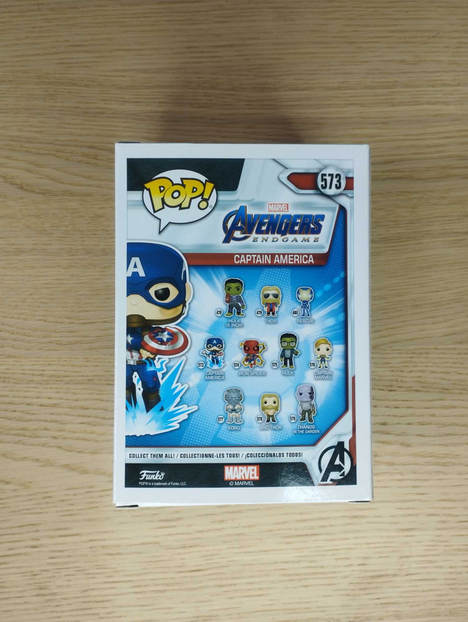 Figurka Funko POP Captain America 573 - Avengers,Marvel