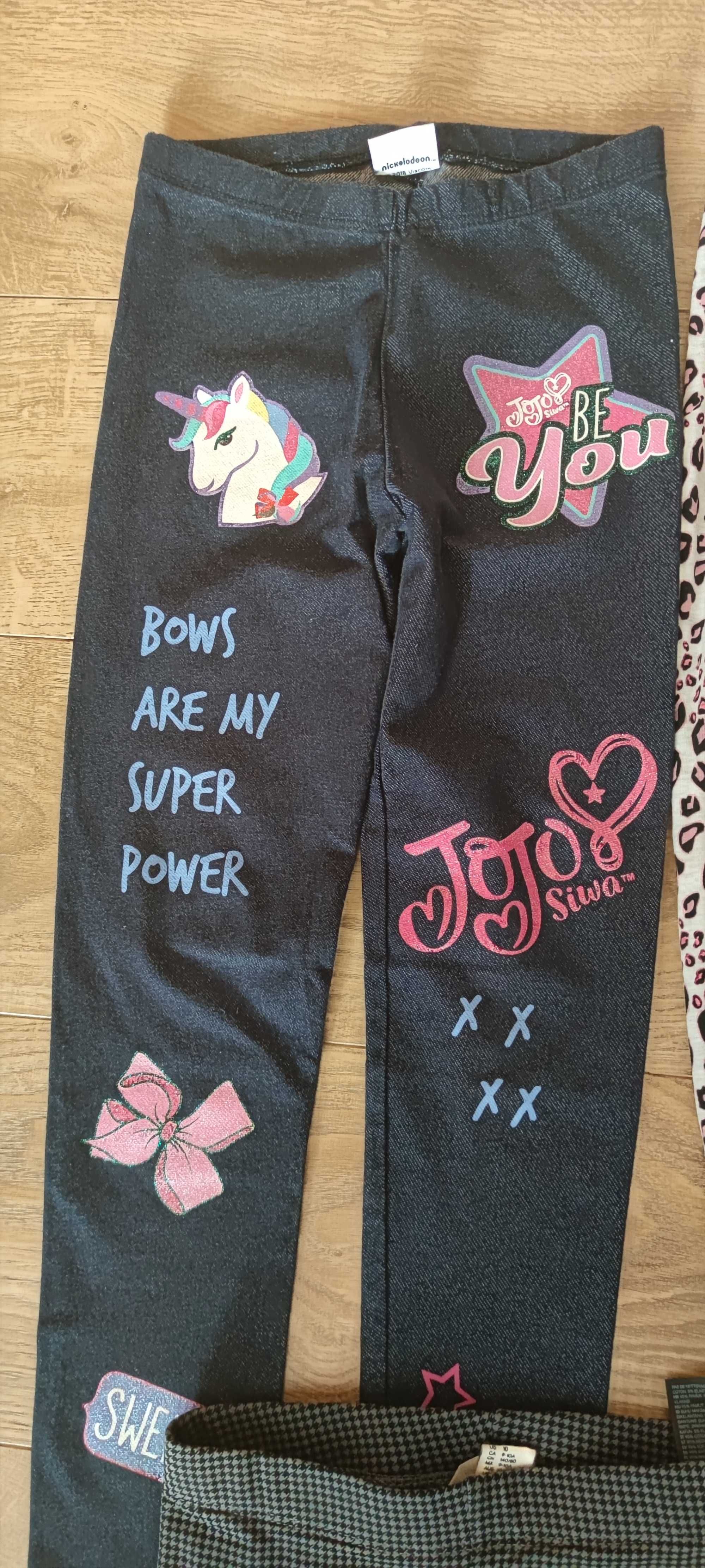 Nowe i jak nowe 140 jegginsy legginsy dla dziewczynki H&M