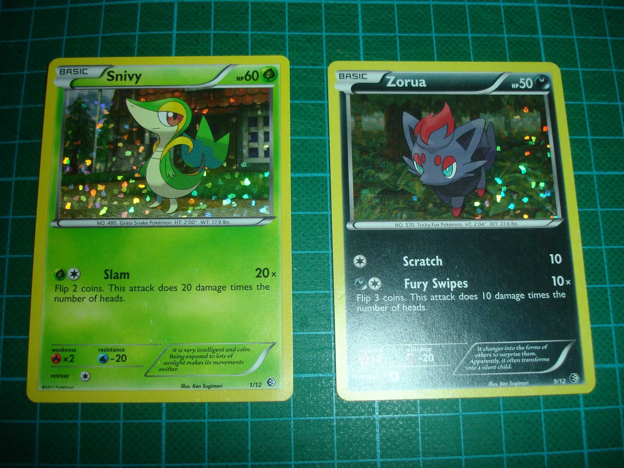 Cartas Pokemon Macdonalds 2011