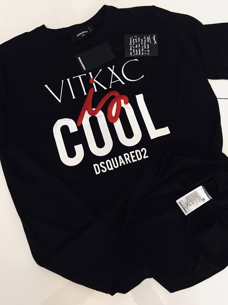 T- shirt Dsquared2 Vitkac - wysyłka 24h! Okazja!