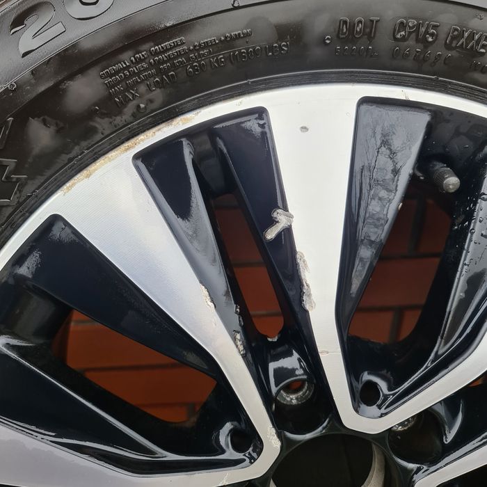 Alufelgi 16" 5x112 ET44 Mercedes OE + opony zimowe