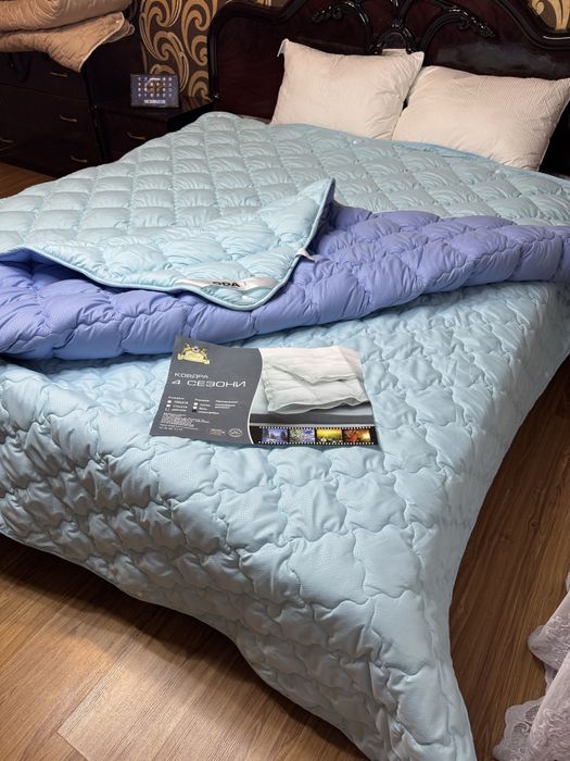 Ковдри ода 4 сезони на кнопках одеяло зима літо чотири сезони