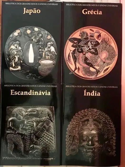 MITOS e LENDAS UNIVERSAIS - editorial verbo - 11 vol. - completo