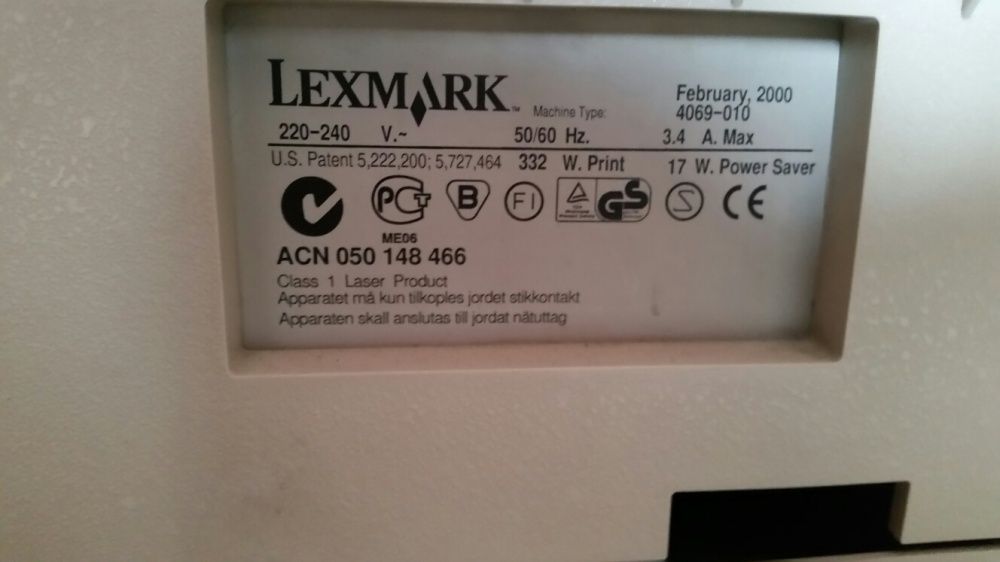 Drukarka laserowa Lexmark