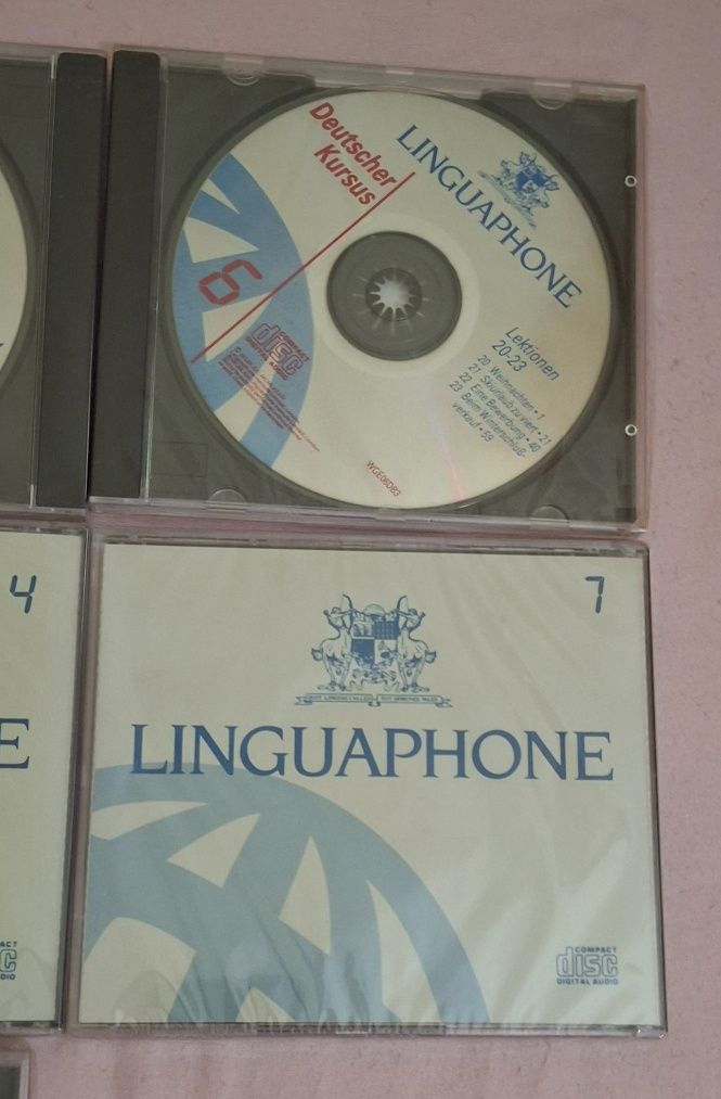 Curso Alemão Linguaphone - 8 CDs
