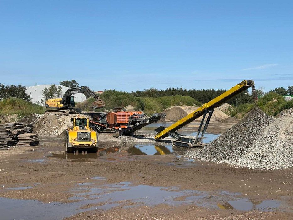 Wynajem taśmocągu mobilnego 18 metrów keestrack S3