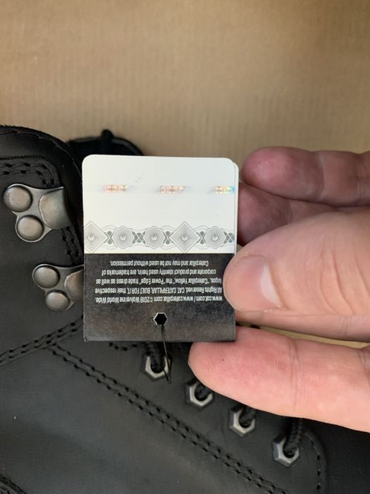 Caterpillar second shift boots/ черевики шкіряні