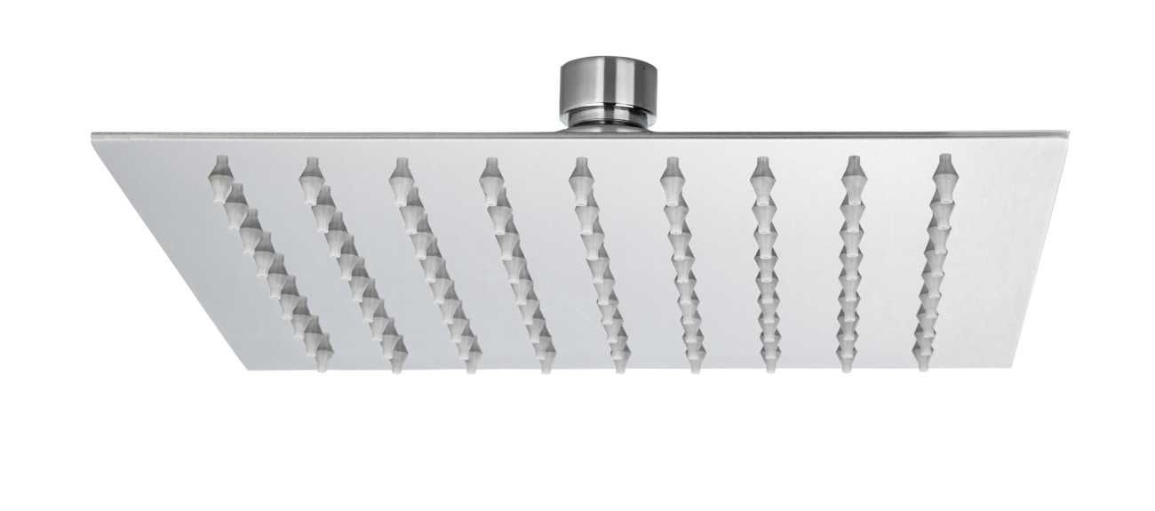 Deszczownica prysznicowa kwadratowa natryskowa metalowa 30 cm