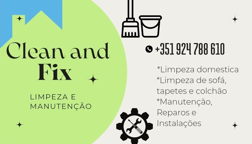 Serviço de limpeza de estofos /Limpeza Doméstica e comercial e de Luxo