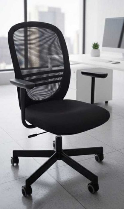 Cadeira de Escritório Mesh (Preta) - Ergonómica