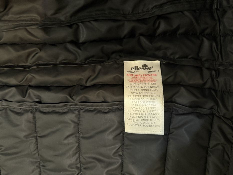куртка микропуховик ellesse