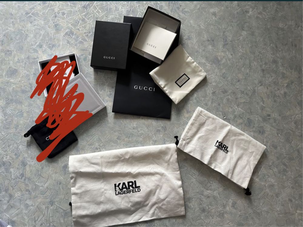 Подарочные коробки Gucci Karl Lagerfeld оригинал