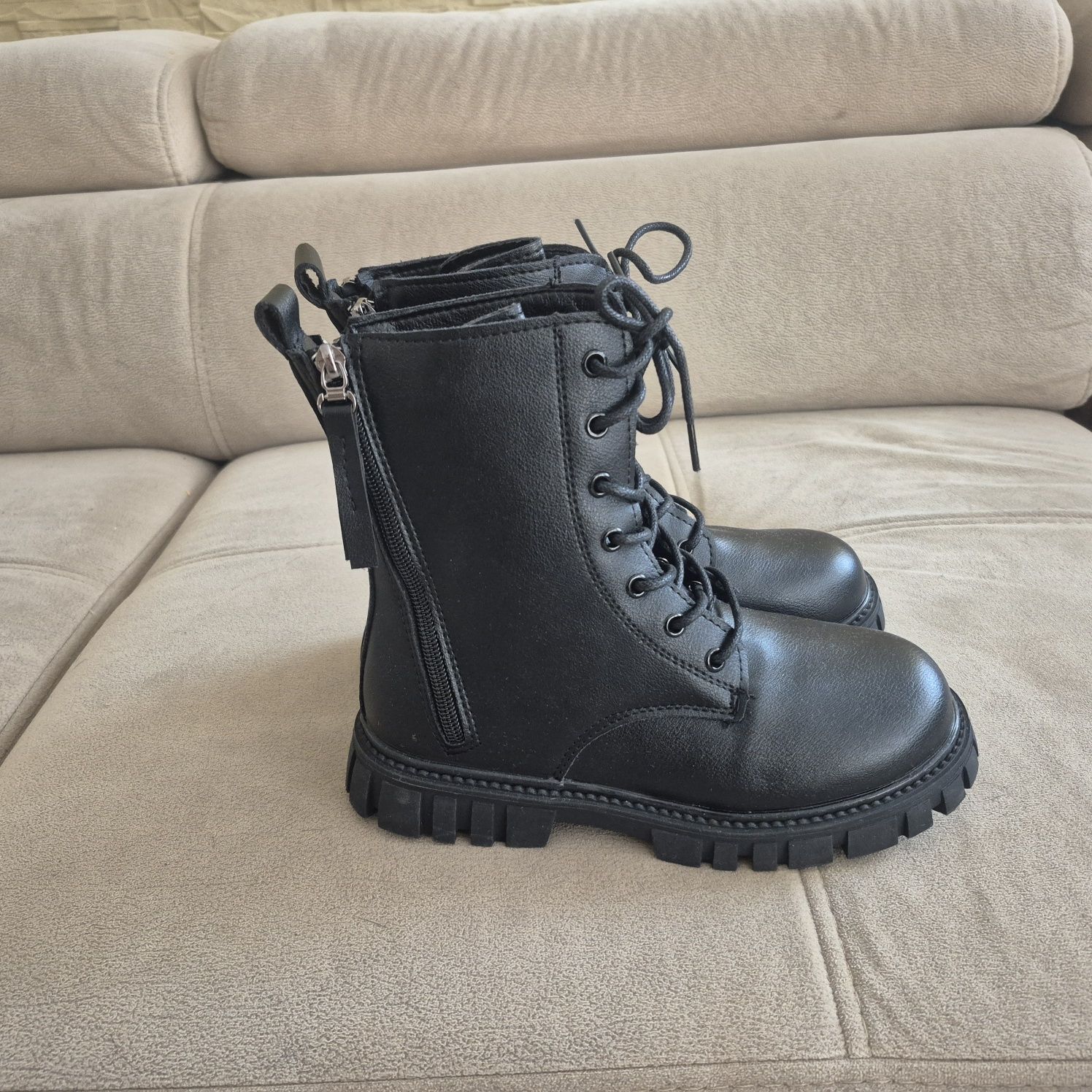 Nowe botki trapery workery dla dziewczynki r. 37