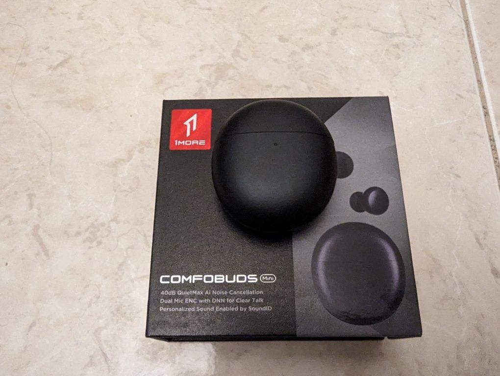 1MORE ComfoBuds Mini Preto Fones de ouvido Bluetoo
Ped.: