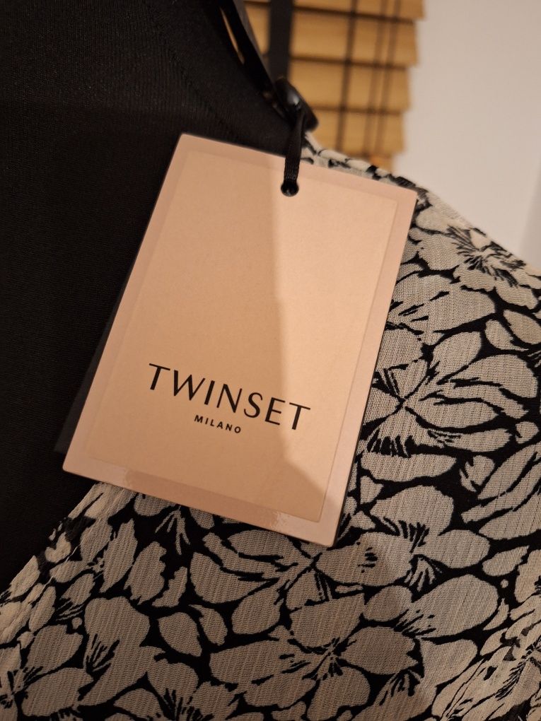 Twinset, damska sukienka kopertowa, r. XS/S