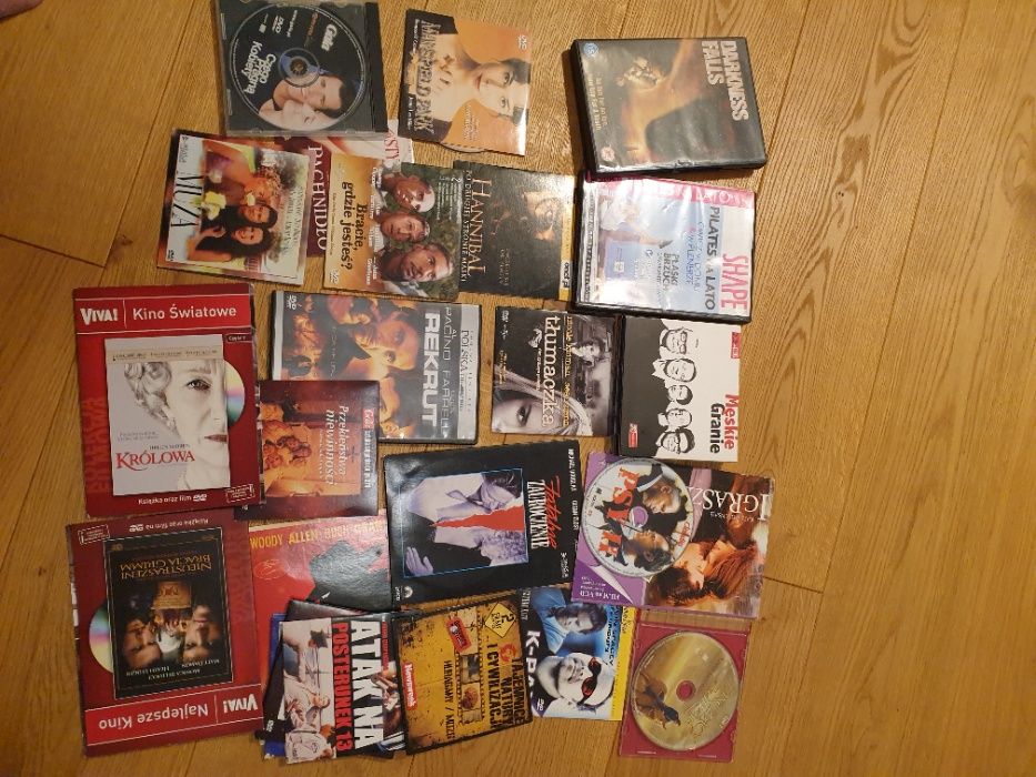 Filmy DVD i Blu-ray różne; 25 filmów
