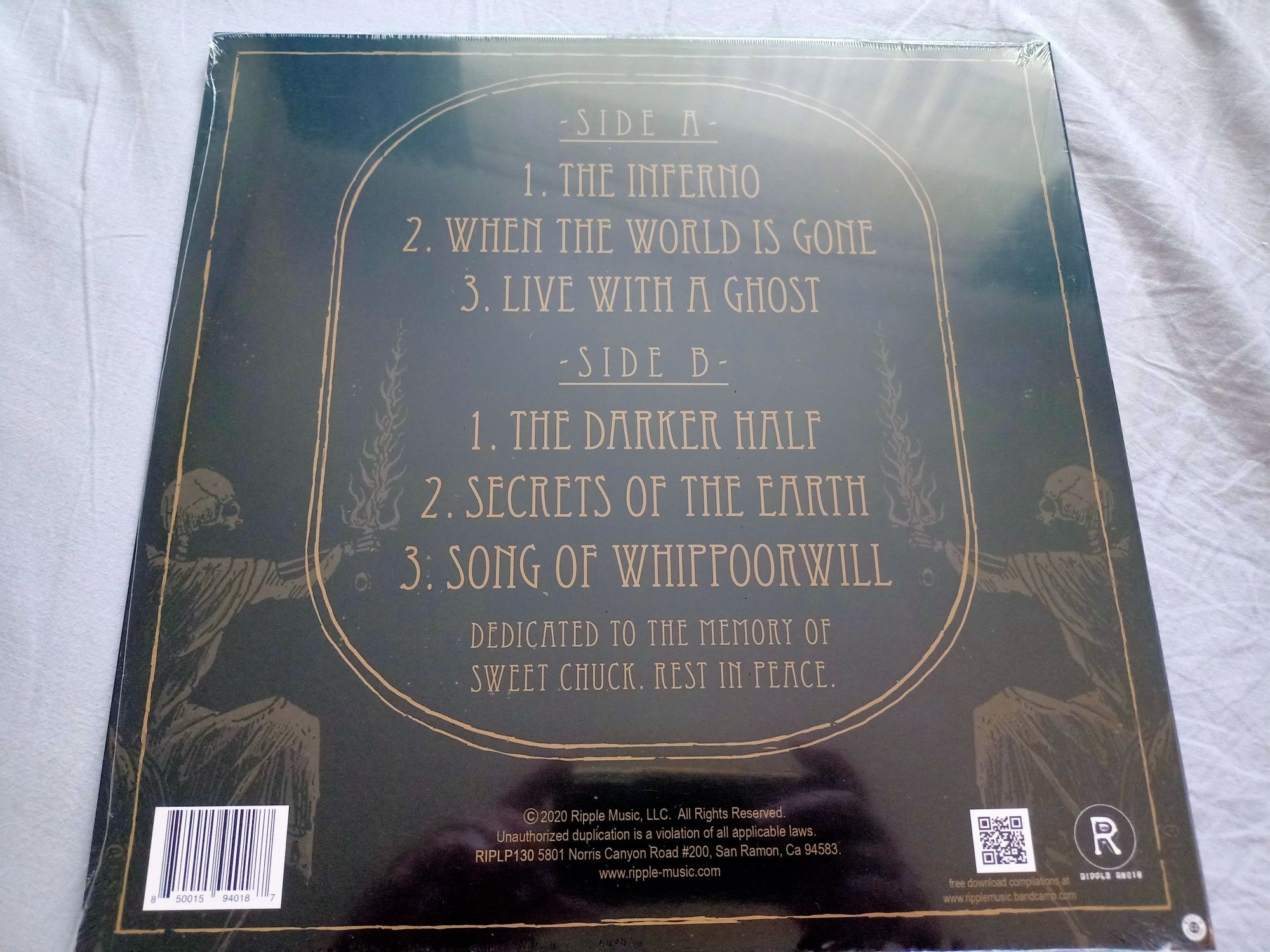 Brimstone Coven the woes of a mortal earth LP doom metal winyl