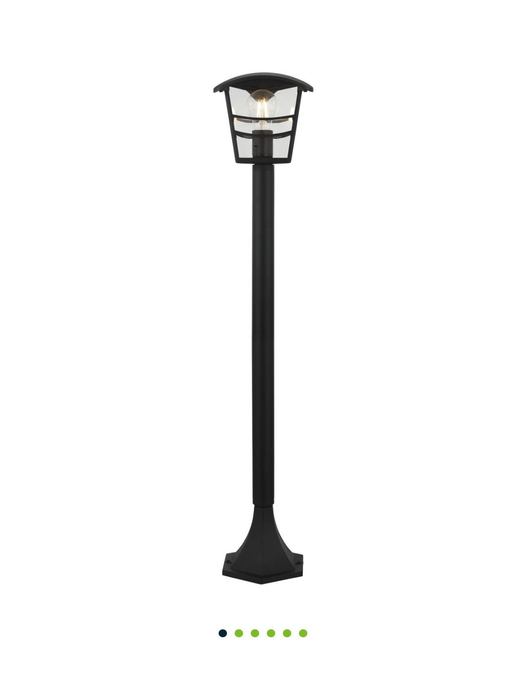 Komplet lamp Palama IP44  czarne E27 Inspire