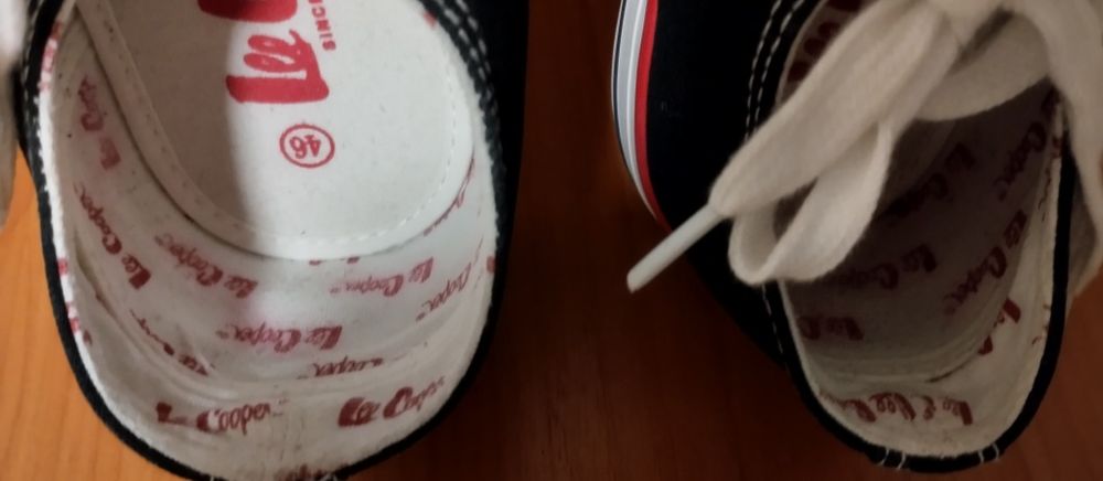 Lee cooper 29см по стельке.Макасины мужские