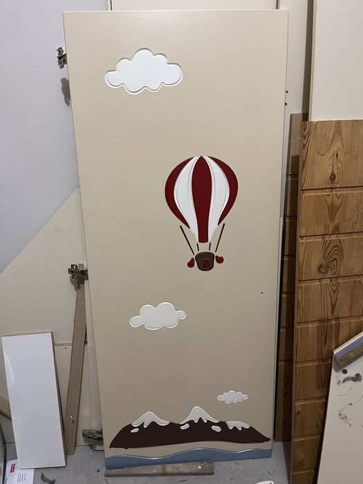 Meblik podróznik szafa narożna jedyna na olx balon