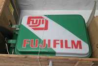 Reclame luminoso de parede Fuji Film ,Vintage