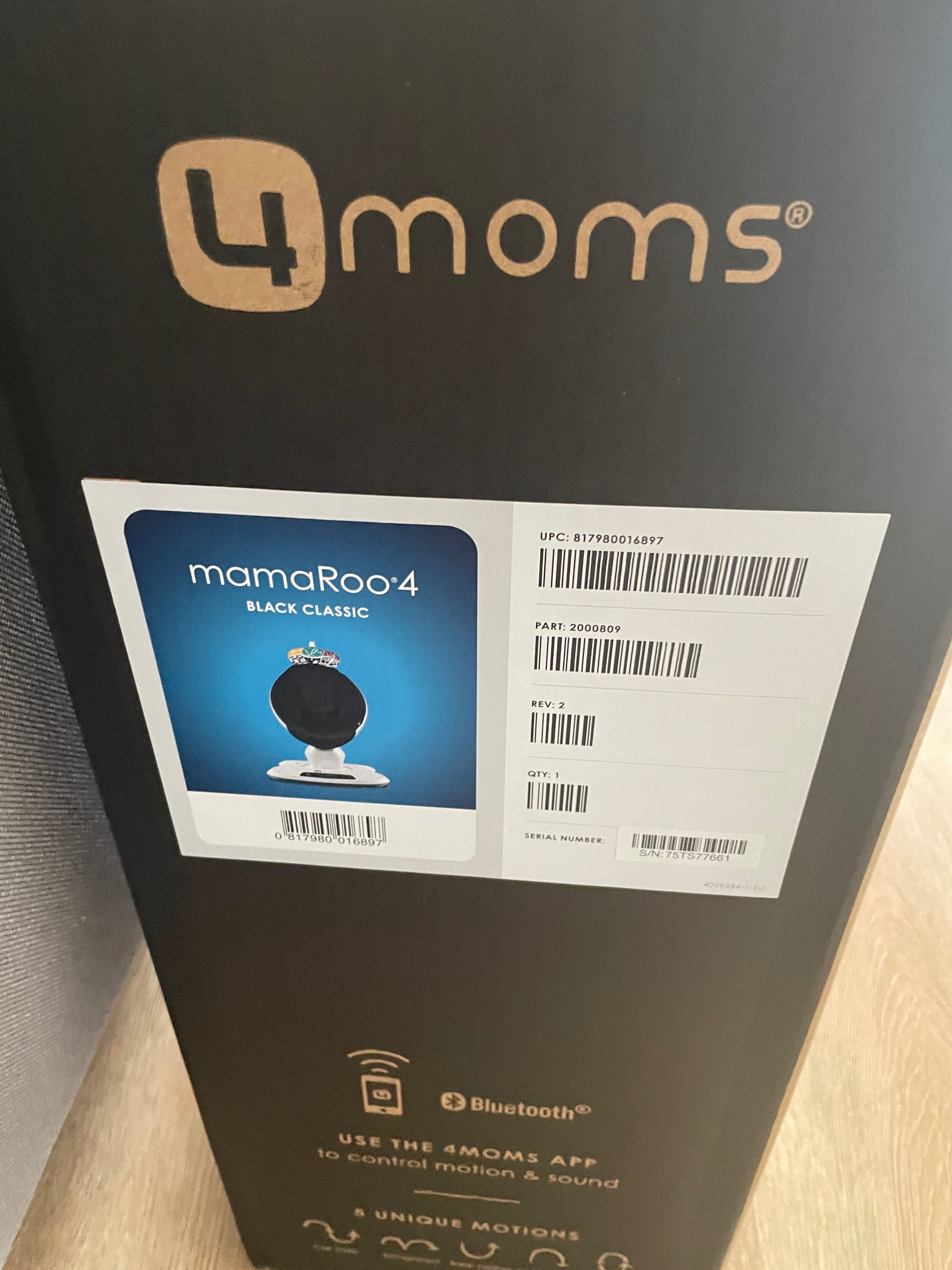 4moms MamaRoo 4 leżaczek, bujaczek