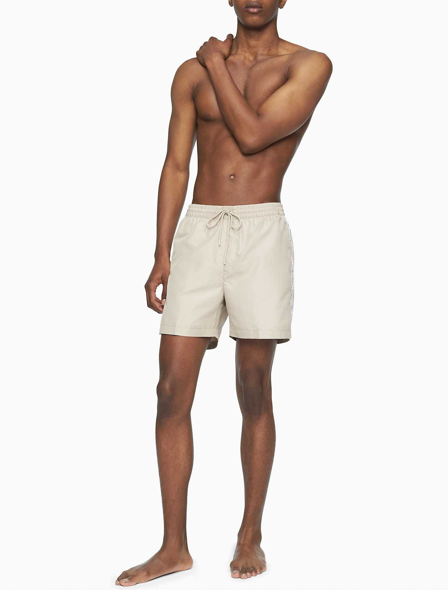 Новые шорты-плавки calvin klein (ck swim beige shorts) с америки s,m