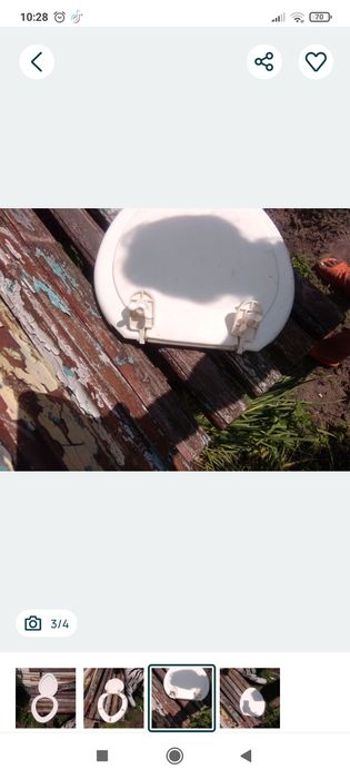 Продам кришку для унітазу