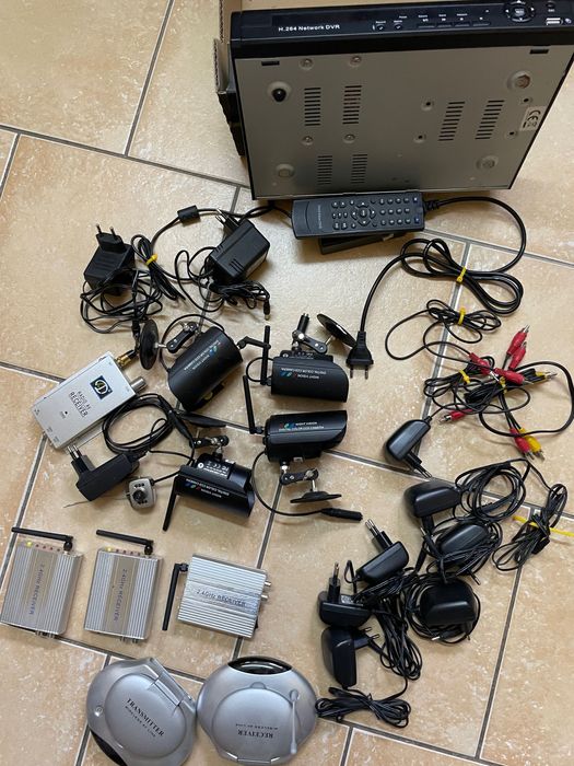 Rejestrator H.264+kamery