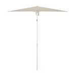 TVETÖ
Parasol, z nachyleniem/szarobeżowy biały, 180x145 cm
