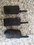 3 walkie-talkie de brinquedo