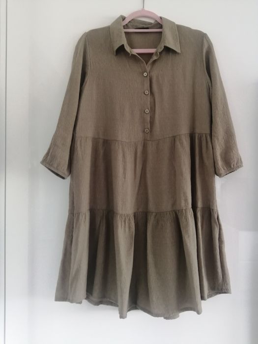 Letnia luźna sukienka ołówkowa L/Xl