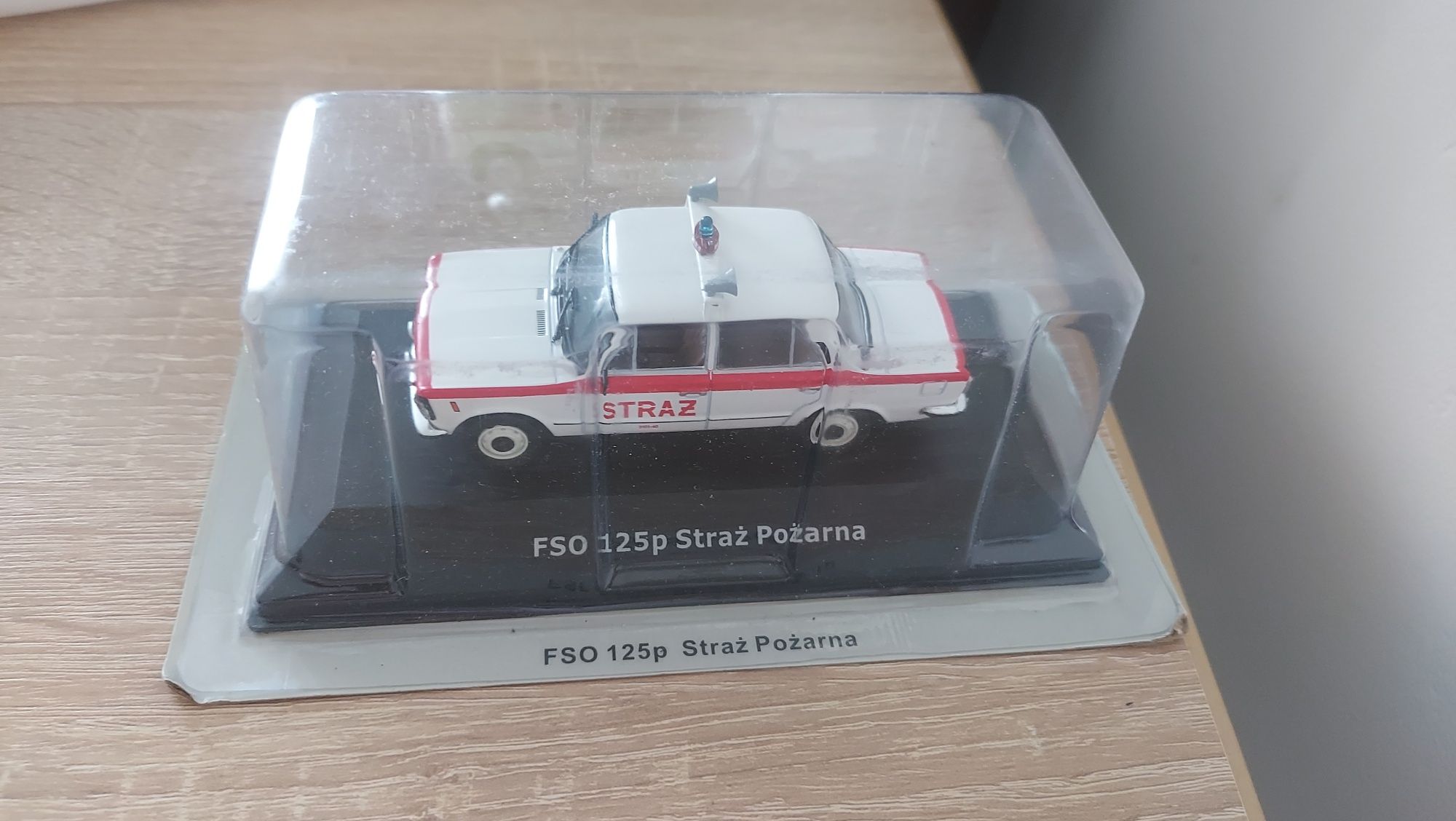 Legendy FSO 125p Straż Pożarna skala 1:43