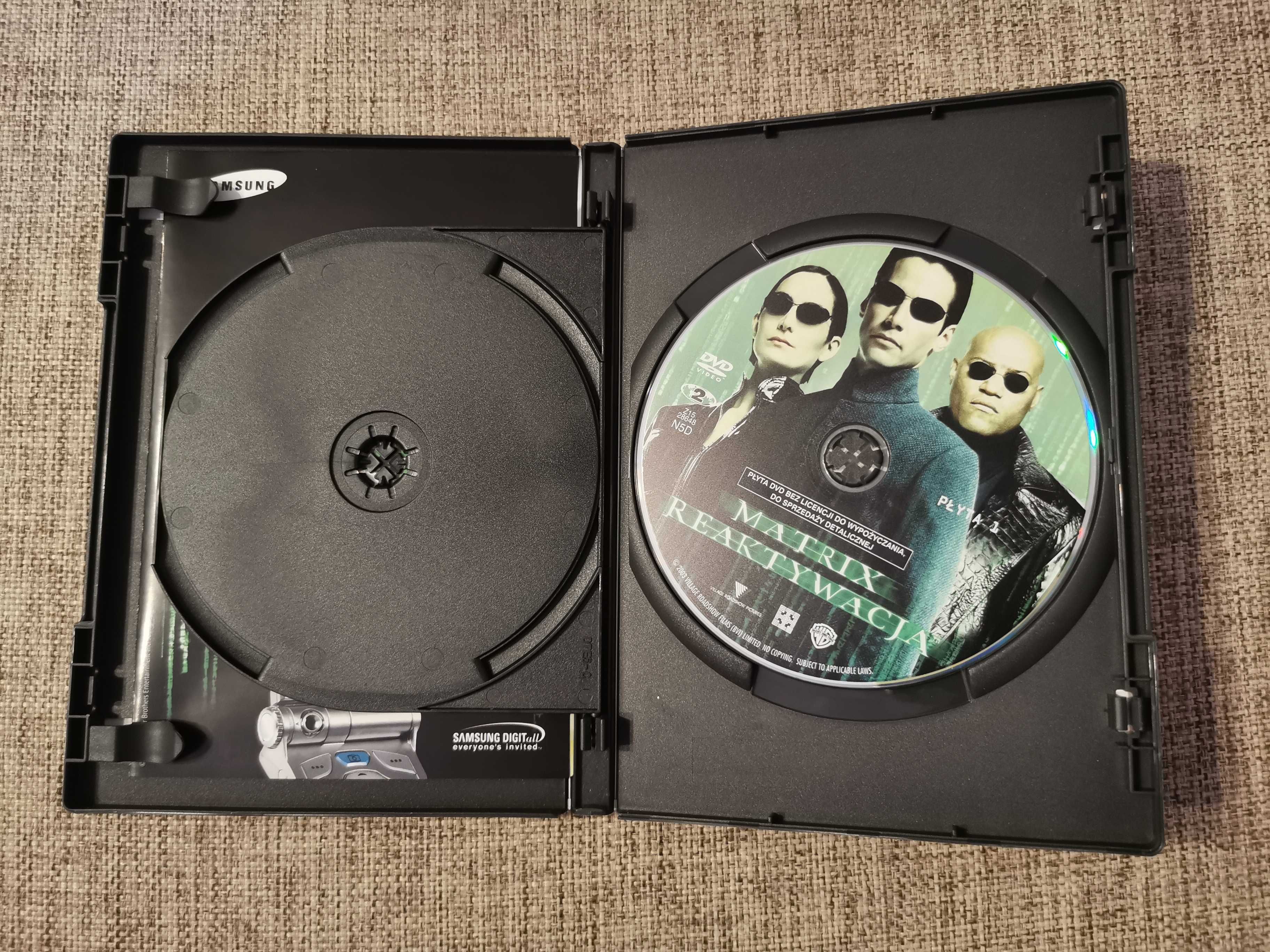 Film DVD - Matrix Reaktywacja - Jak NOWY!
