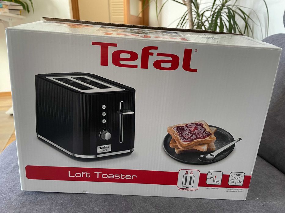 Toster Tefal Loft NOWY czarny
