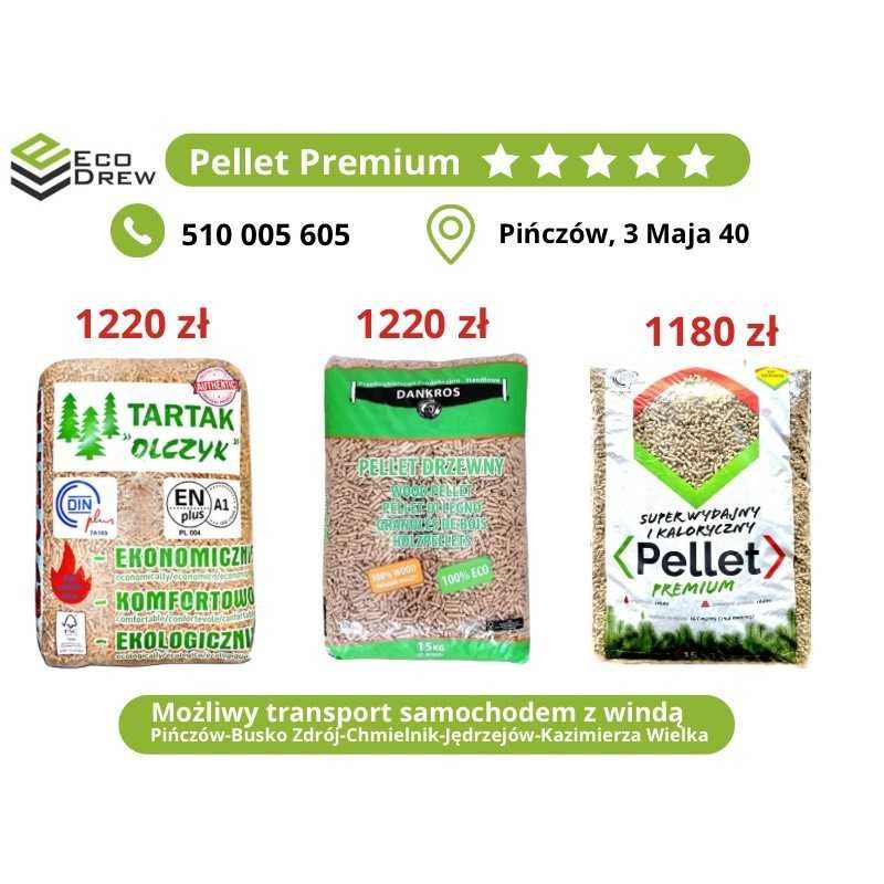 Pellet Premium certyfikat EN plus A1 PROMOCJA !