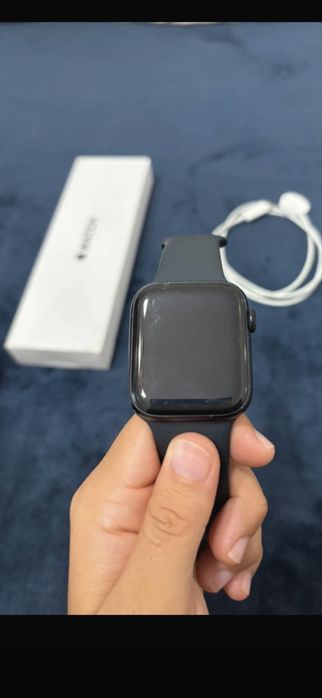 APPLE WATCH SE GPS + celular 44 mm sport band mindnight m-l