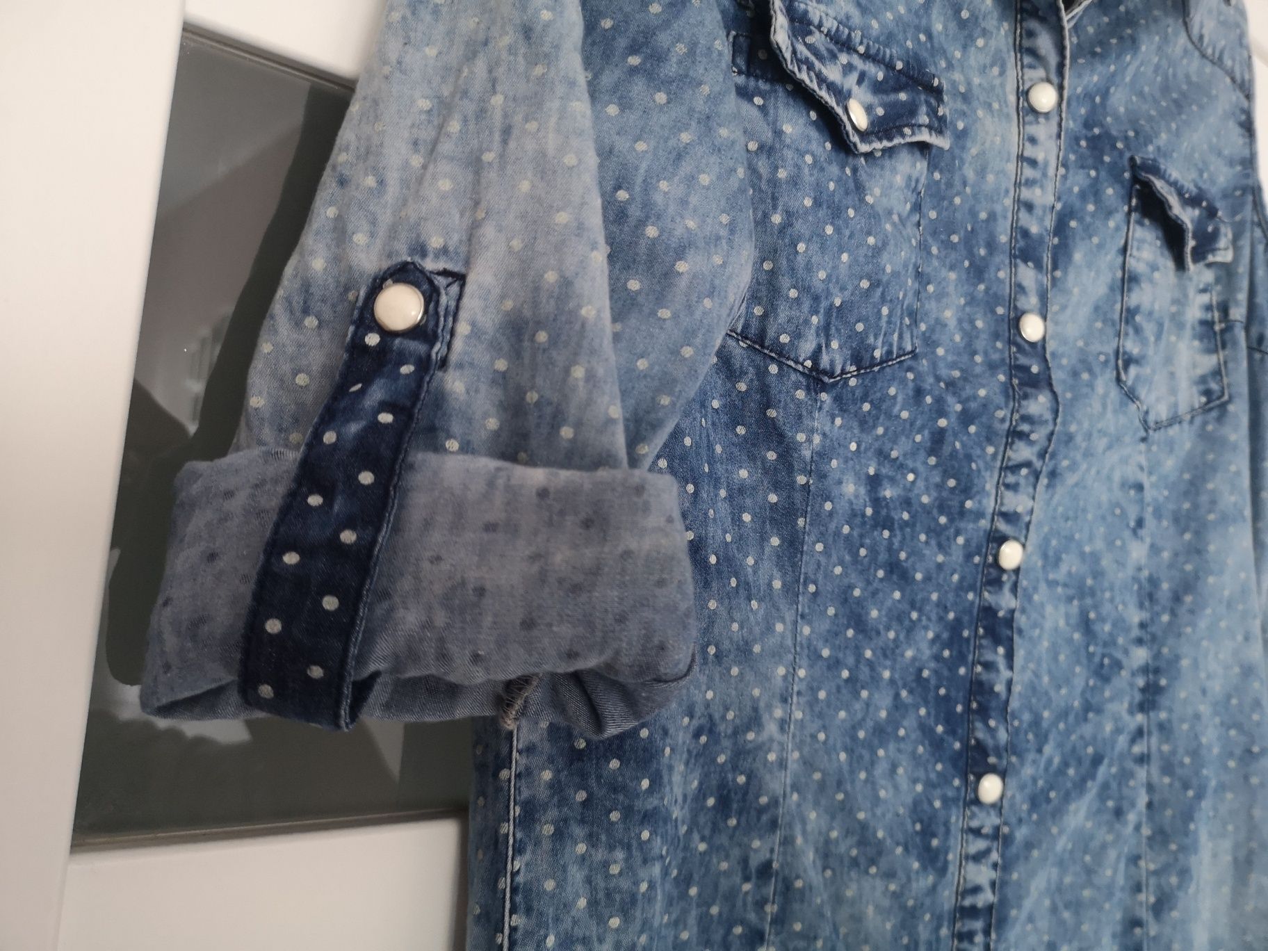 Tunika / koszula jeansowa House Denim rozm. XS