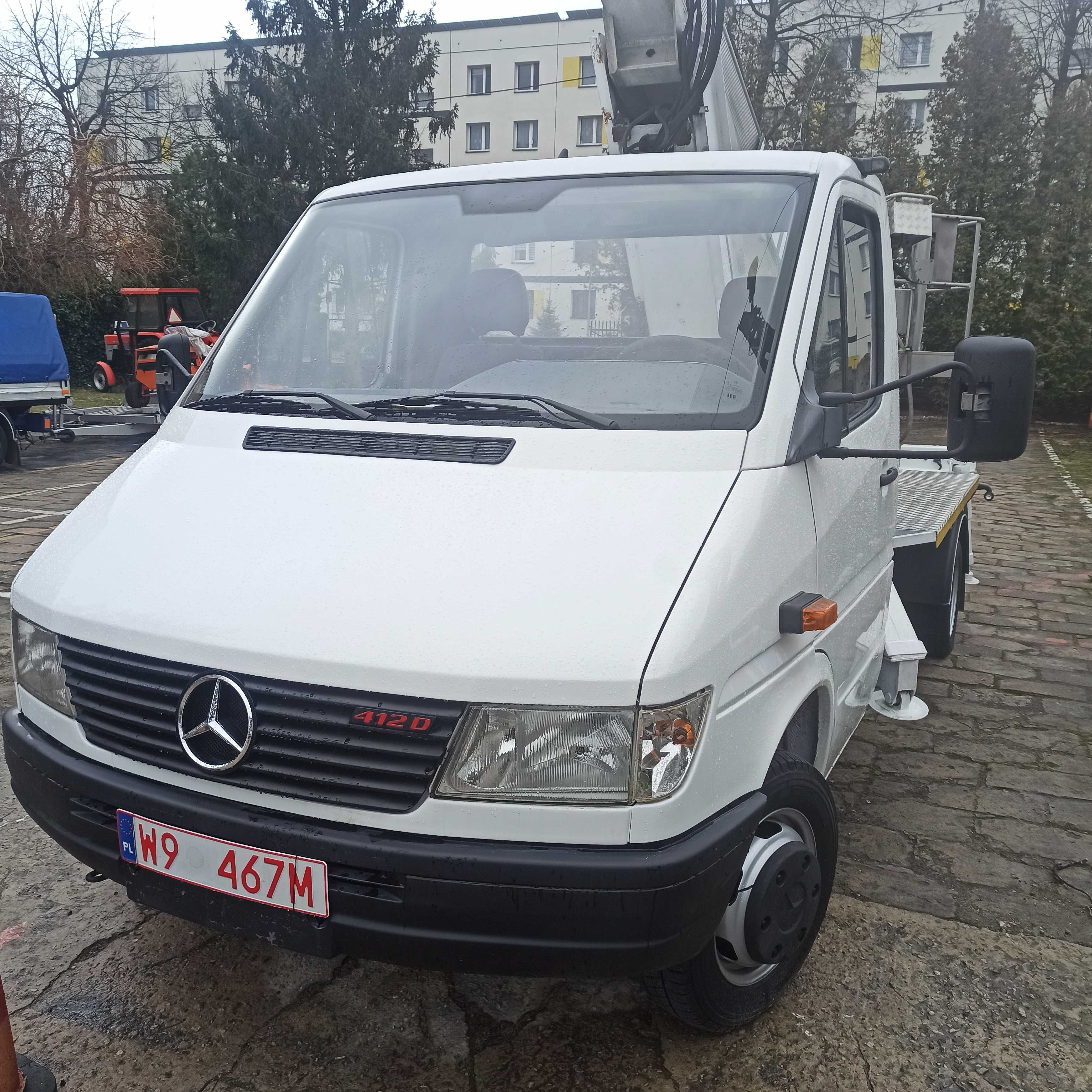 Zwyżka Multitel    Mercedes  Sprinter ZAMIANA