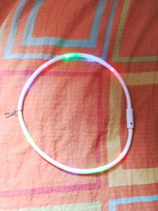 Нашийник новий світлодіодний LED для собаки. Розмір 80 см. 3 режими.