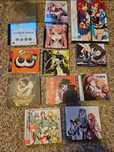 Conjunto 12 CDs japoneses, bandas sonoras jogos, anime, etc