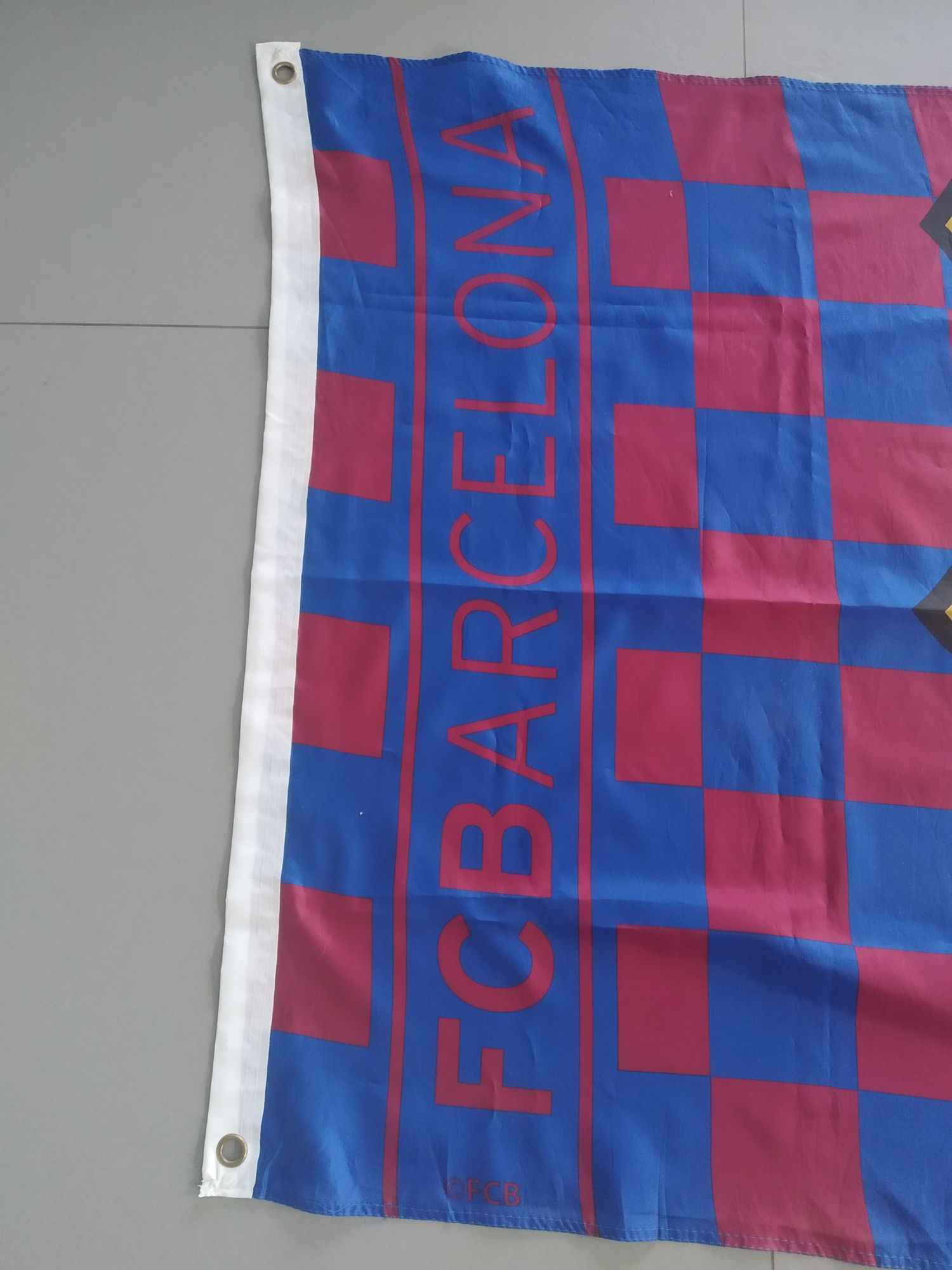Flaga z FC Barcelona