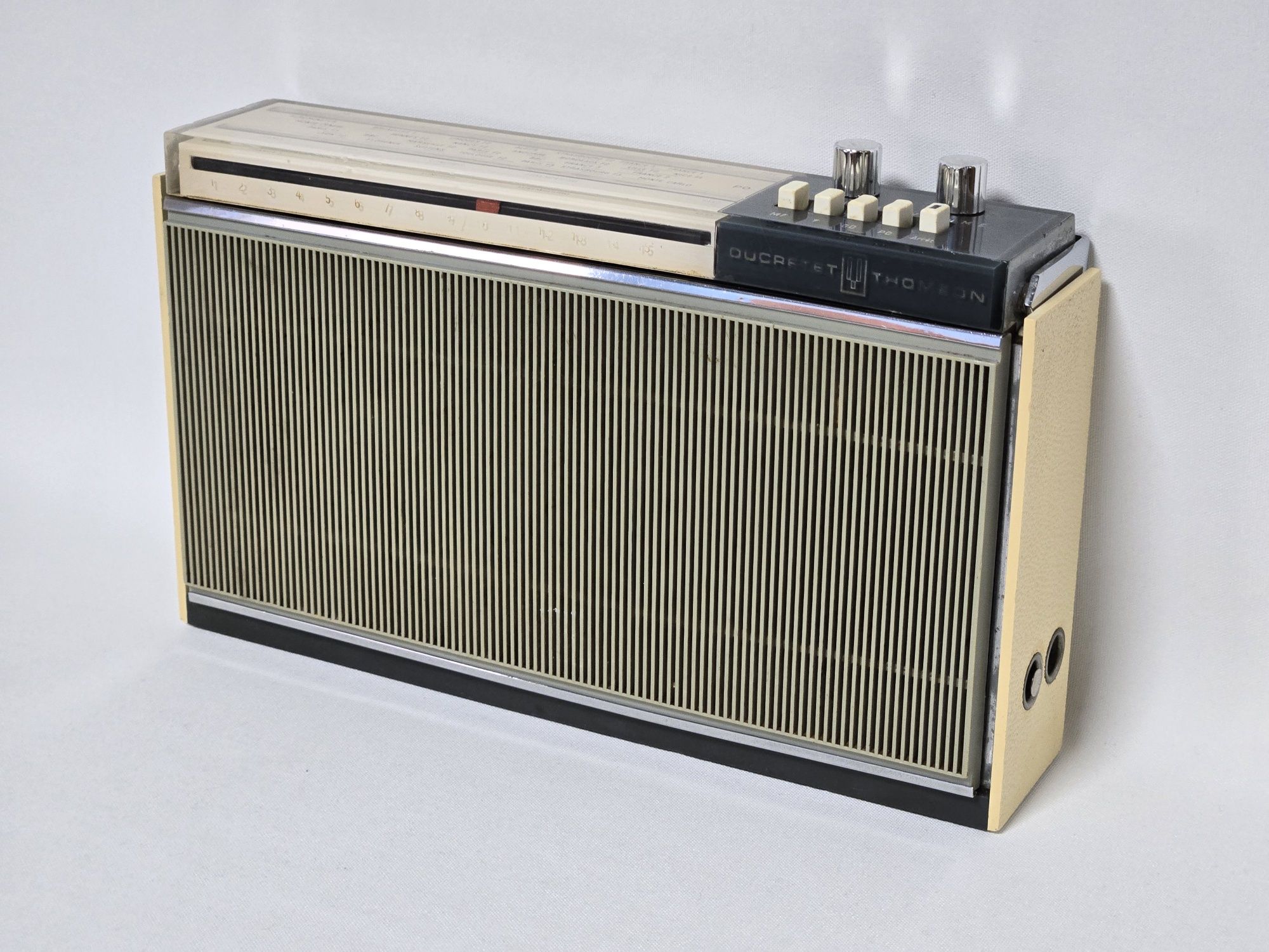 Rádio antigo reparado Ducretet-Thomson