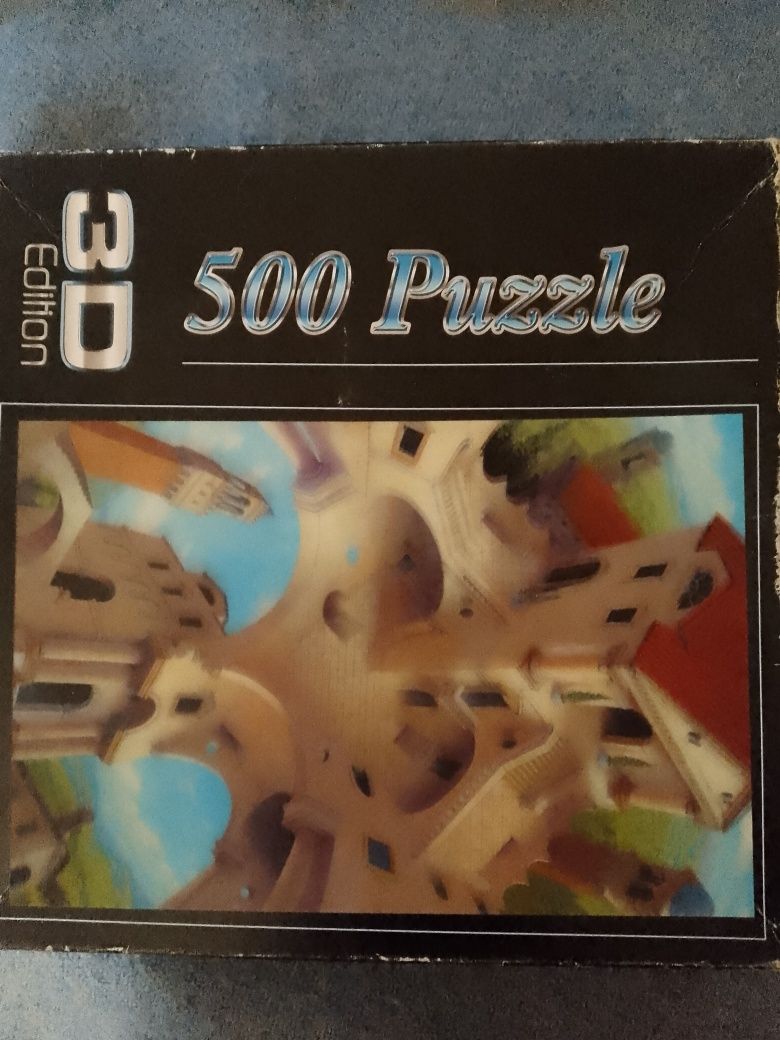 Продам 3D пазлы на 500 шт.