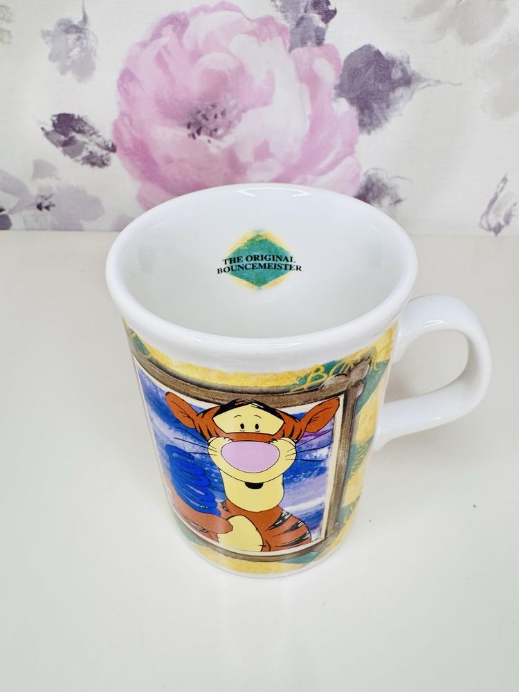 Kubek Disney, Kubuś Puchatek, Tygrysek, sygnowany oryginalny kubek