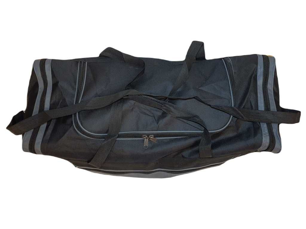 Nowa torba czarna szara podróżna turystyczna sportowa na ramię 90 100l