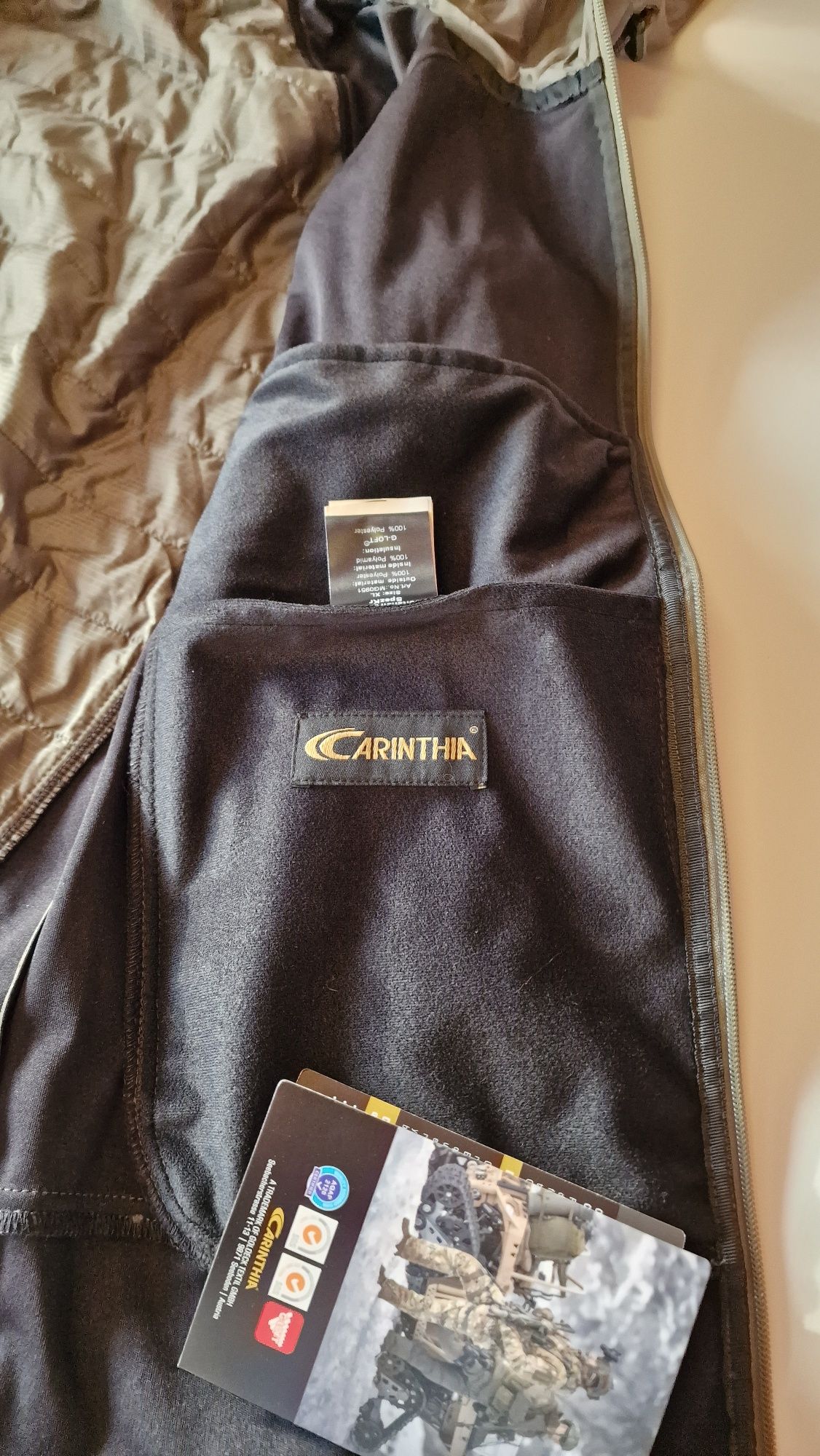 Лёгкая военная Carinthia L Softshell Special Forces ISG Gloft куртка